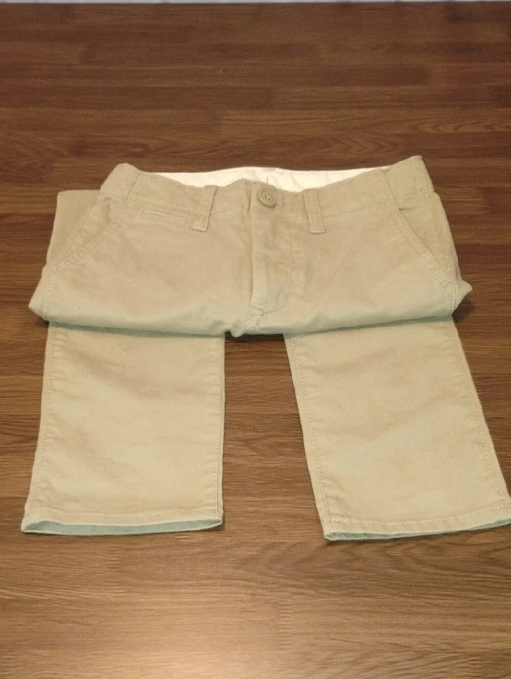 GapKids Boys Classic Khaki Uniform Chino Pants - Size 6